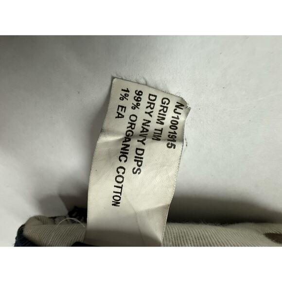 NUDIE Jeans GRIM TIM Men's Jeans W32 L34 Slim Fit Tapered Organic Dry Navy Dips - Picture 13 of 16